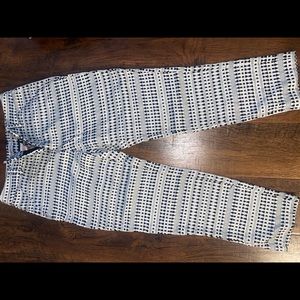 Printed Skinny Work Pant